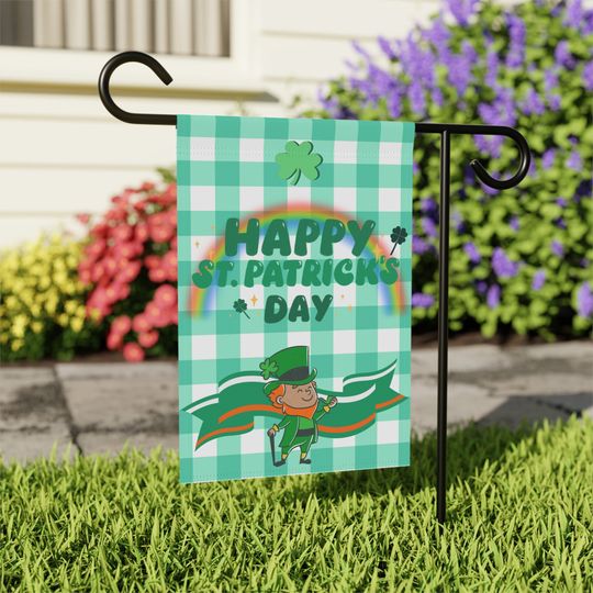 Discover Happy St Patrick's Day Garden Holiday Flag