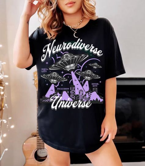 Discover Neurodiverse universe shirt | neurodiversity | neurodivergent