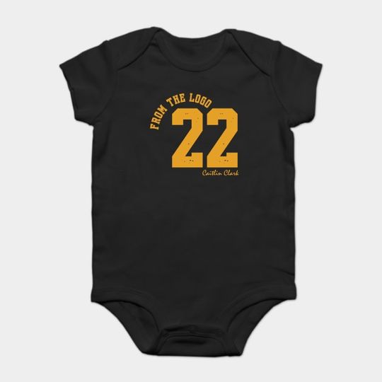 Discover From The Logo 22 Caitlin Clark Onesie, Caitlin Clark Bodysuit