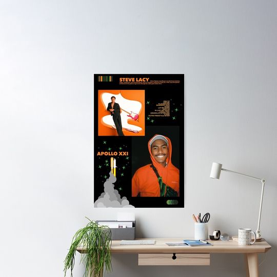 Discover STEVE LACY Poster - APOLLO XXI Poster
