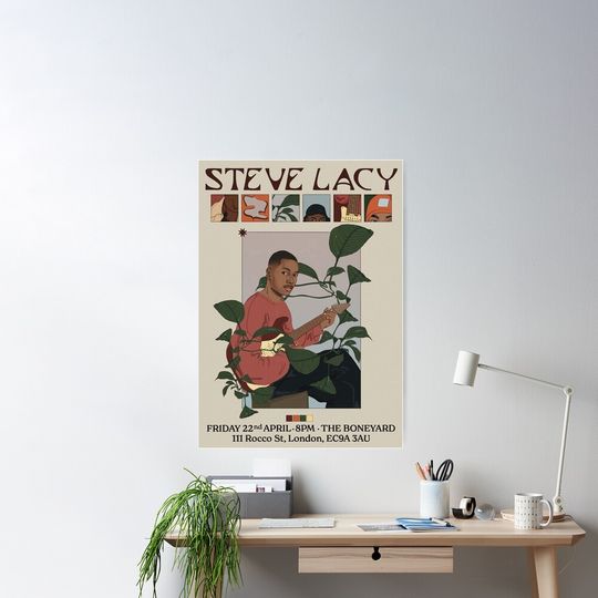Discover Steve Lacy Vintage Poster