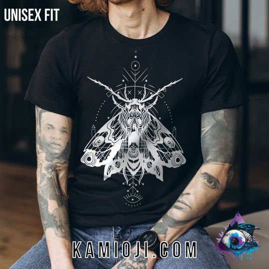 Discover Luna Moth T-Shirt. Death Head Moth T-Shirt