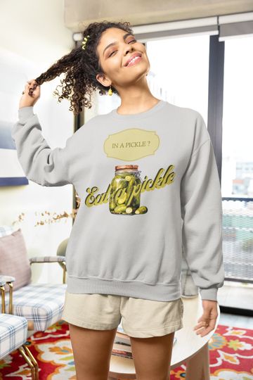 Discover Vintage Canned Pickles Sweatshirt