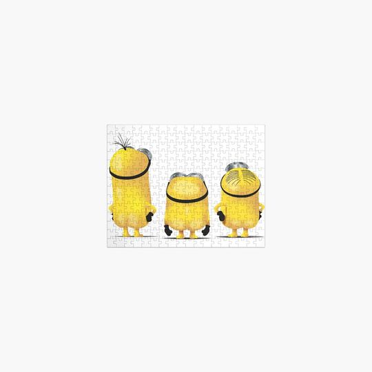 Discover Minions - Kevin, Bob, & Stuart Jigsaw Puzzle