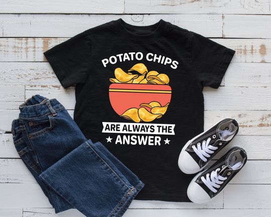Discover Potato Chips Funny Potato T-Shirt