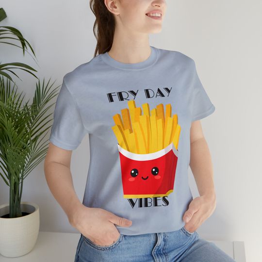 Discover Friday Vibes- FRY-DAY Potatoes T-Shirt