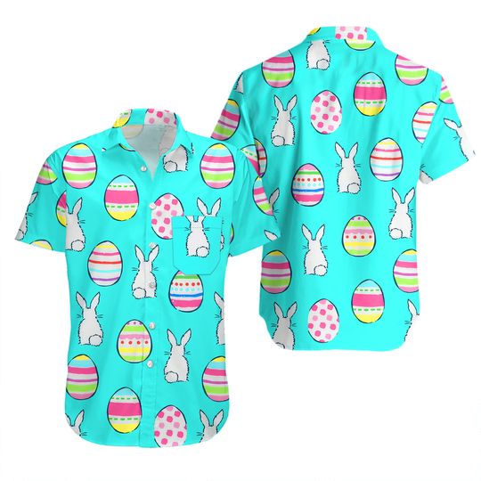 Discover Easter Bunny Hawaiian Shirt