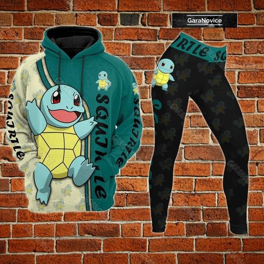 Discover S.quirtle Hooodie Legging Set, Squirtle Super Hoodie, S.quirtle Anime Legging