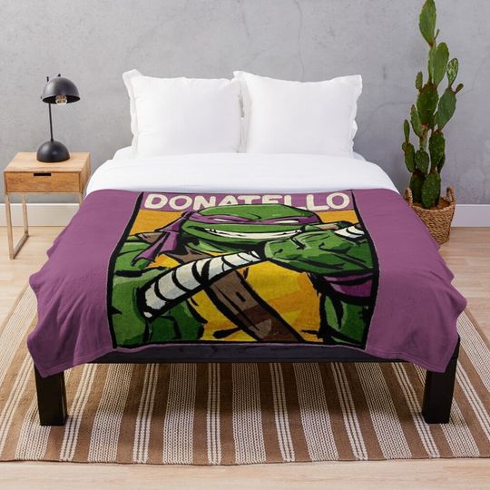 Discover Donatello TMNT Teenage Mutant Ninja Turtles Blanket