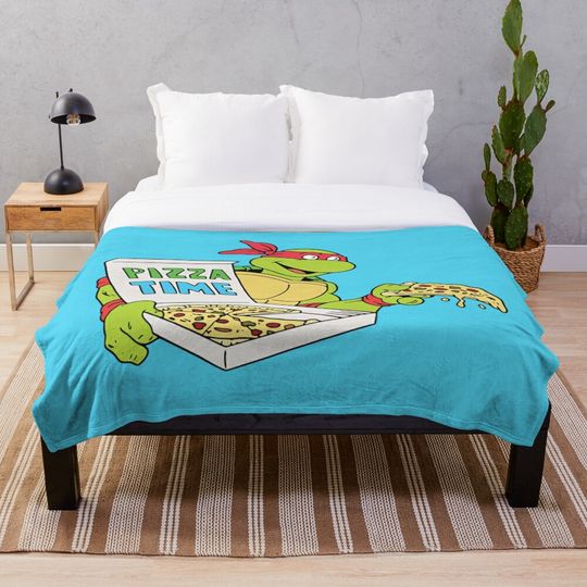 Discover Pizza TMNT Teenage Mutant Ninja Turtles Blanket
