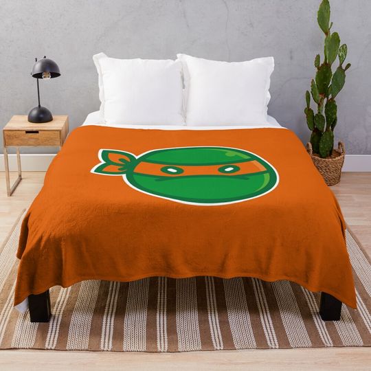 Discover Michelangelo TMNT Teenage Mutant Ninja Turtles Blanket