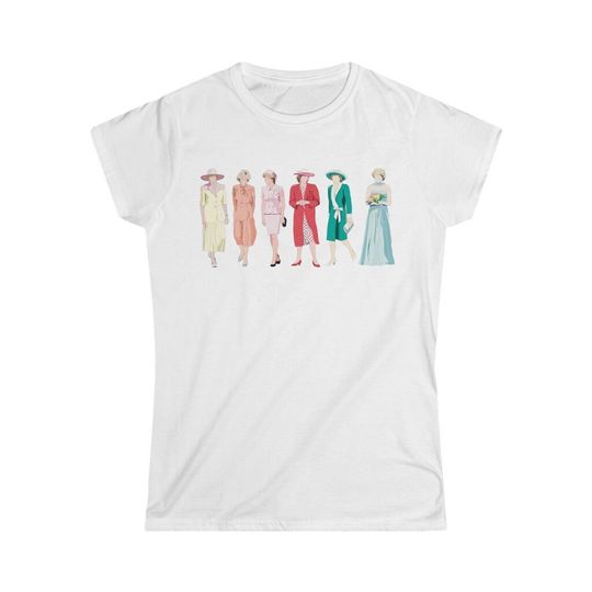 Discover Princess Diana of Wales Fashion Moments t shirt
