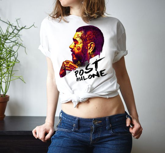 Discover Post Malone shirt, Vintage Post Malone Shirt