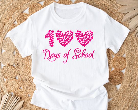 Discover Happy 100th Day Of School Shirt