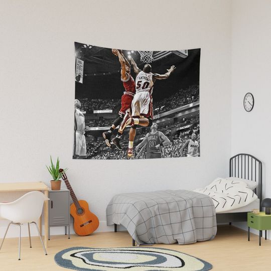 Discover King James LeBron James Tapestry, Basketball Goat Home Decor