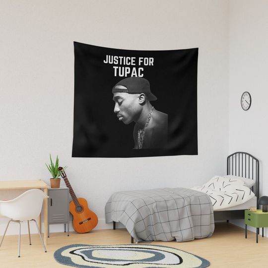 Discover Tupac Shakur Tapestry, 2pac Rapper Home Decor