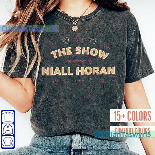 Discover Niall Horan The Show Album T-Shirt, The Show Album Track List Shirt