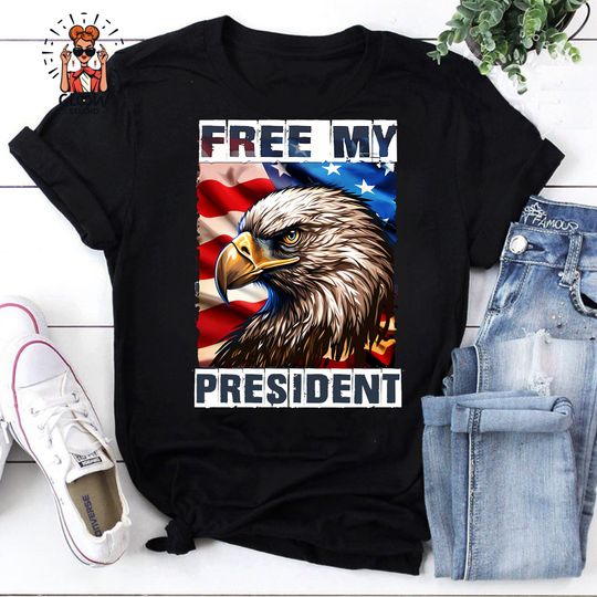 Discover Vote 2024 T-Shirt - Free My President