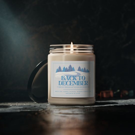 Discover Back to December, Scented Candle