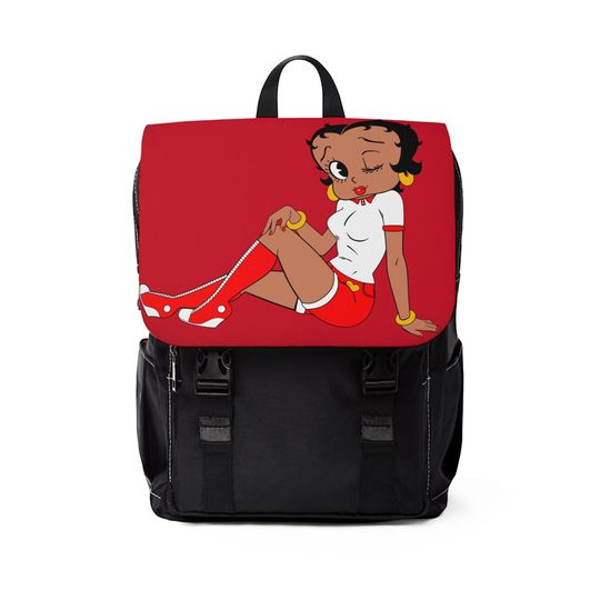 Discover Betty Boop Unisex Casual Shoulder Backpack