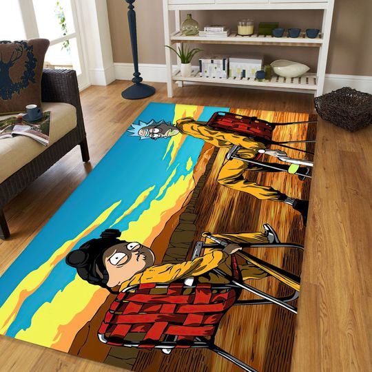 Discover Rick and Rickandmorty Rug, Rick and Rickandmorty Home Decor