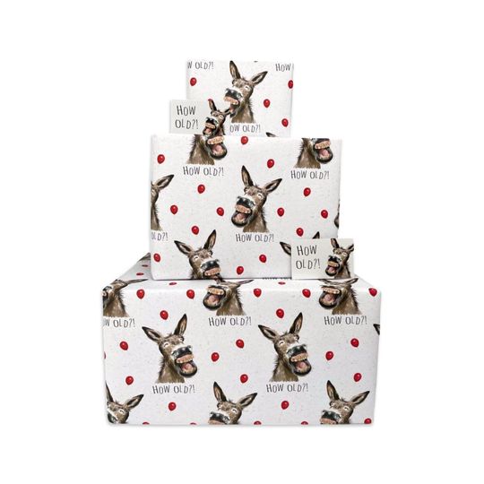Discover Happy Birthday Wrapping Paper