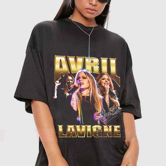 Discover Vintage Avril Lavigne 90s Shirt