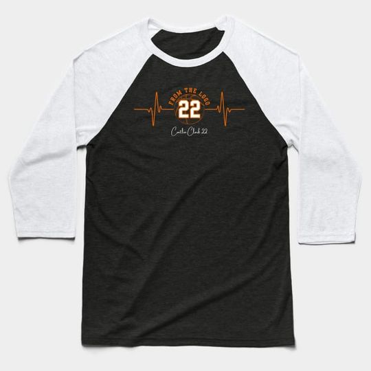 Discover From The Logo 22 Caitlin Clark Baseball Tee, Caitlin Clark Clothes