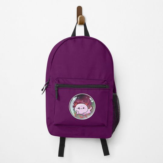 Discover Axolotl Chili Crystal Ball Backpack