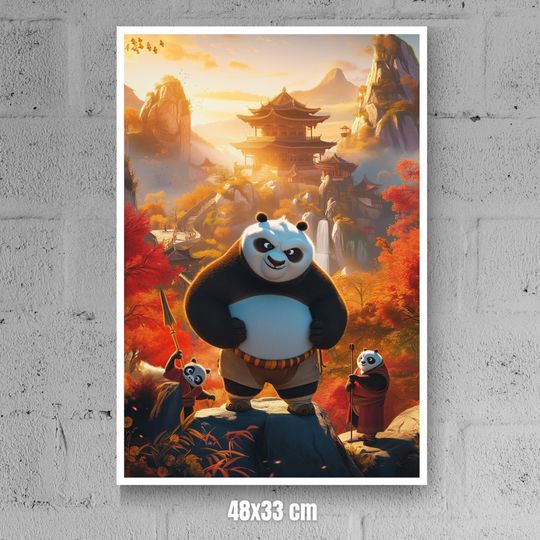 Discover Movie poster, Kung-fu Panda  matte posters