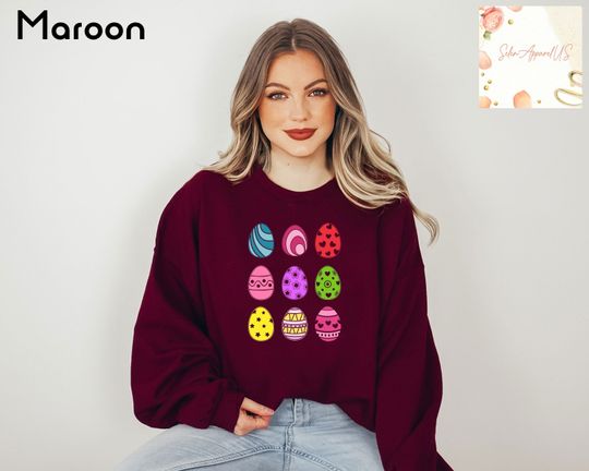 Discover Easter Egg Sweatshirt, Funny Easter Sweatshirt
