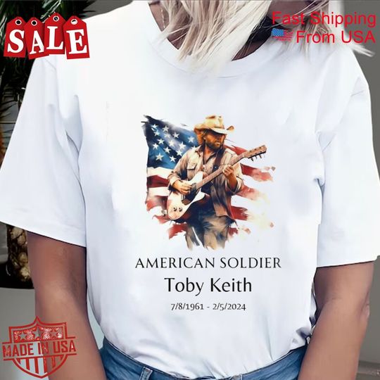 Discover Toby Keith American soldier Tshirt