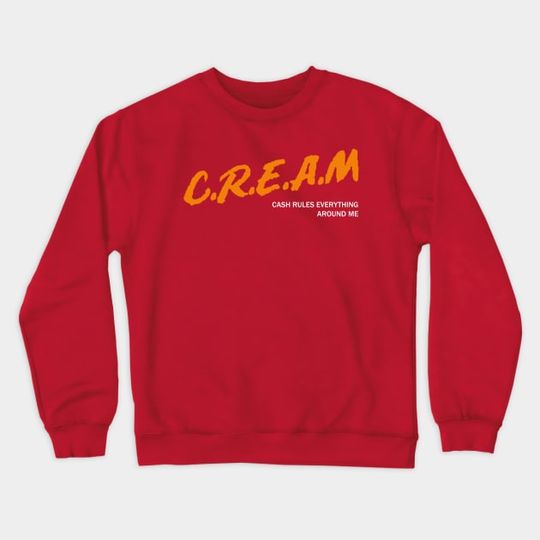 Discover Cream Wutang Funny Crewneck Sweatshirt