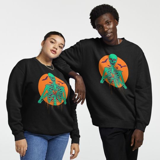Discover I Love Halloween Pullover Sweatshirt