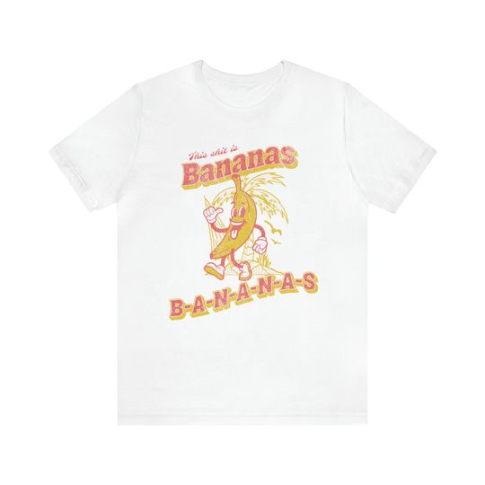Discover Bananas Graphic Tee Pop Culture Graphic Tshirt