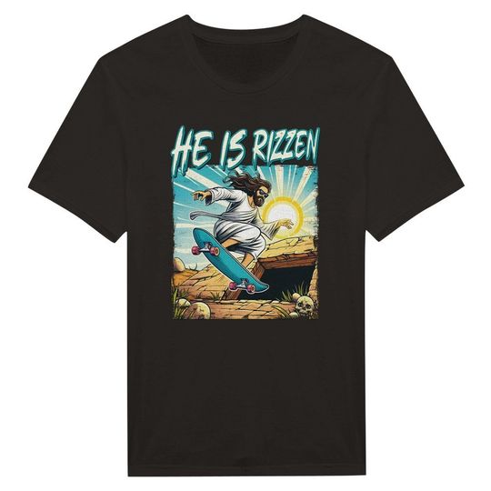 Discover Funny He Is Risen Meme T-Shirt, Easter Shirt