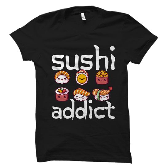 Discover Sushi Shirt, Sushi Lover Gift, Seafood Shirt