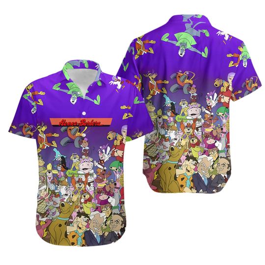 Discover Hanna-Barbera Productions Poster Hawaiian Shirt