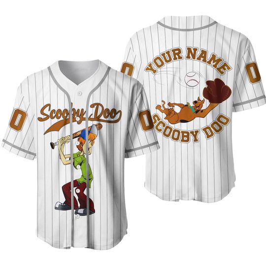 Discover Personalized Scooby Doo Baseball Jersey