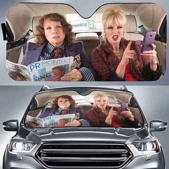 Discover Absolutely Fabulous Sitcom Movies Car Sun Shade