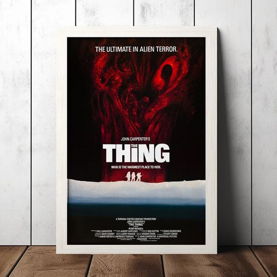 Discover The Thing (1982) Classic Horror Movie Poster