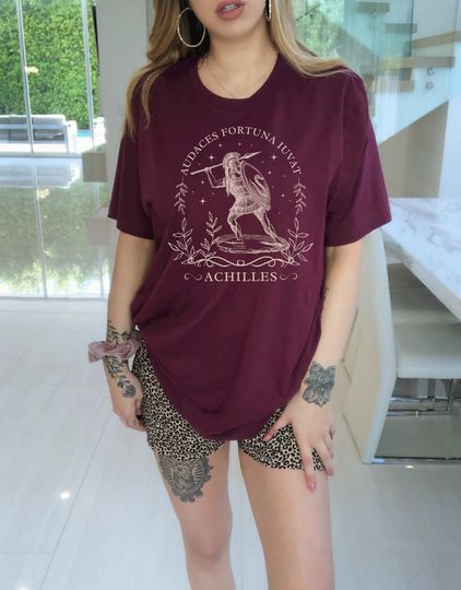 Discover Mythology Achilles Shirt Greek Mythology Poet T-Shirt