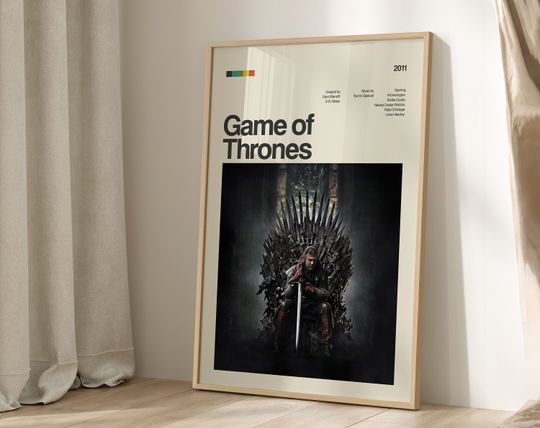 Discover Game of Thrones Poster Print, Tv Show Poster
