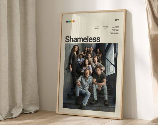 Discover Shameless Poster Print, Tv Show Poster
