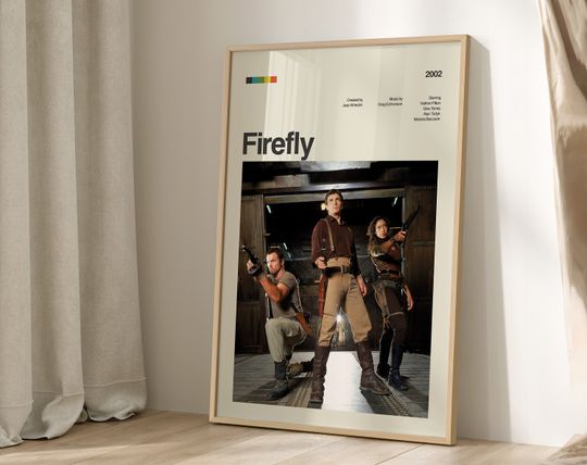 Discover Firefly TV Show Poster Print