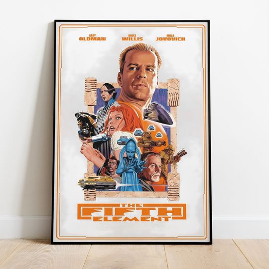 Discover Unframed The Fifth Element Poster, Wall Art & Fine Art Print