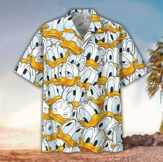 Discover Duck Hawaiian Shirt, Duck Button Up Shirt