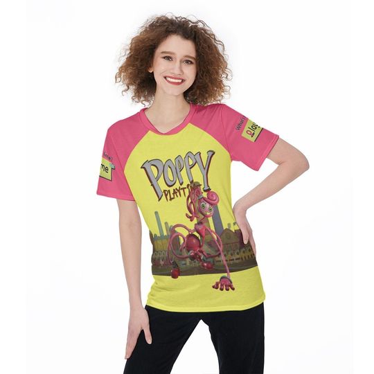 Discover Mommy Longlegs Huggy Wuggy Poppy Playtime Shirt, Horror Game 3D T-Shirt