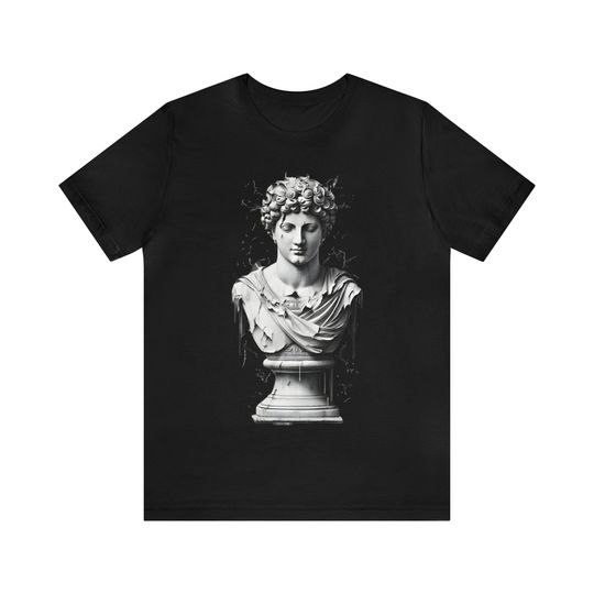 Discover Artistic Greek Statue Aesthetic Classical Art T-Shirt