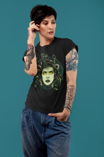 Discover Medusa Ancient Greek Mythology T-Shirt